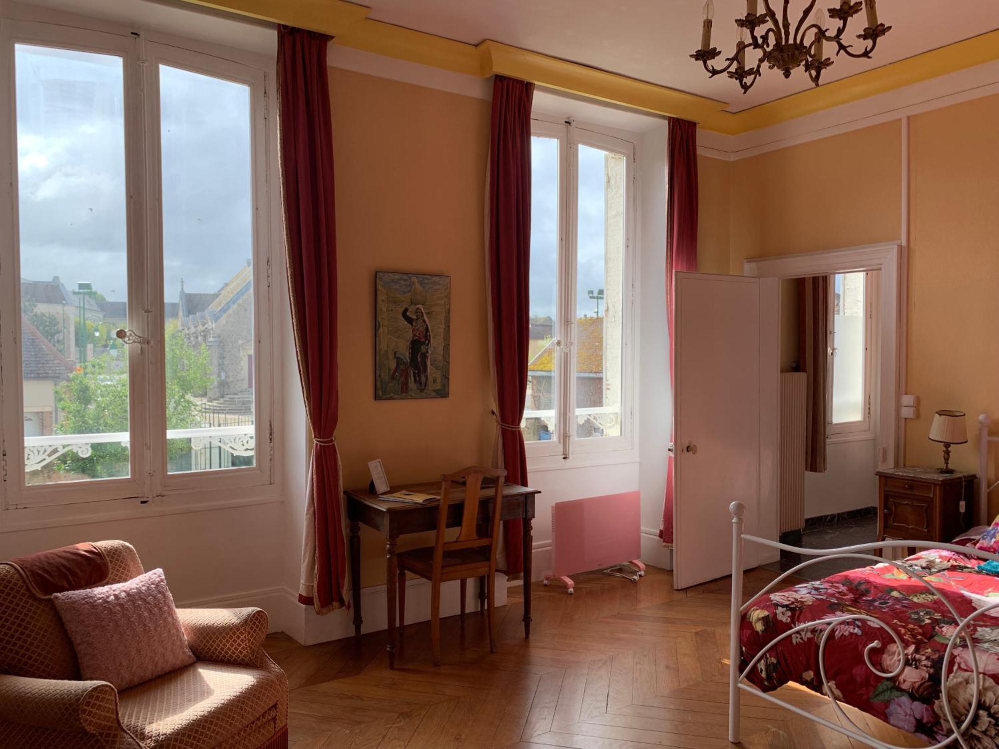 Bed and Breakfast Yxie - Manoir Des Arts Villeblevin Zimmer foto