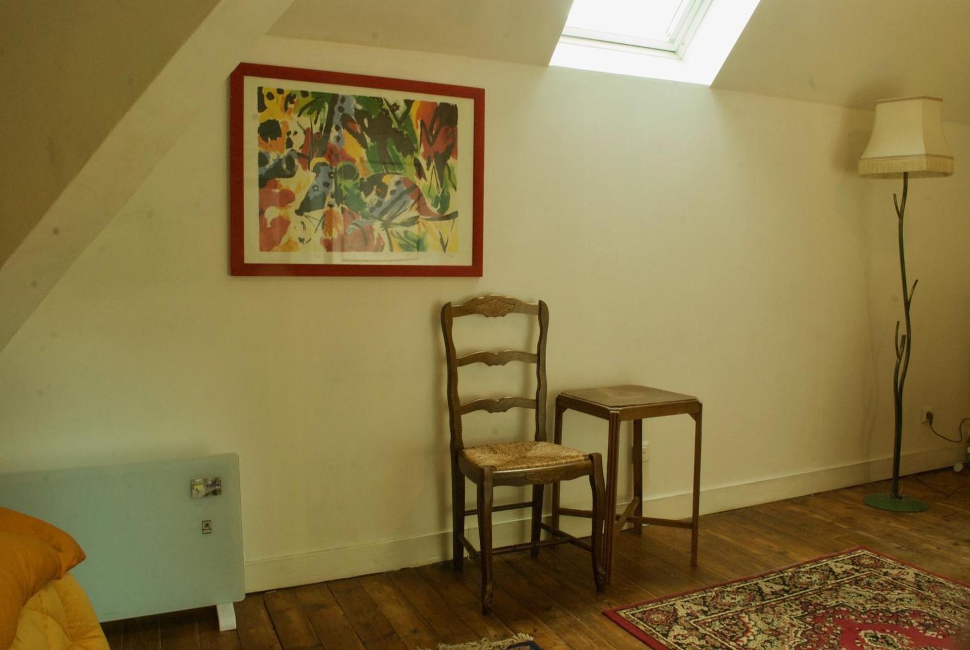 Bed and Breakfast Yxie - Manoir Des Arts Villeblevin Zimmer foto